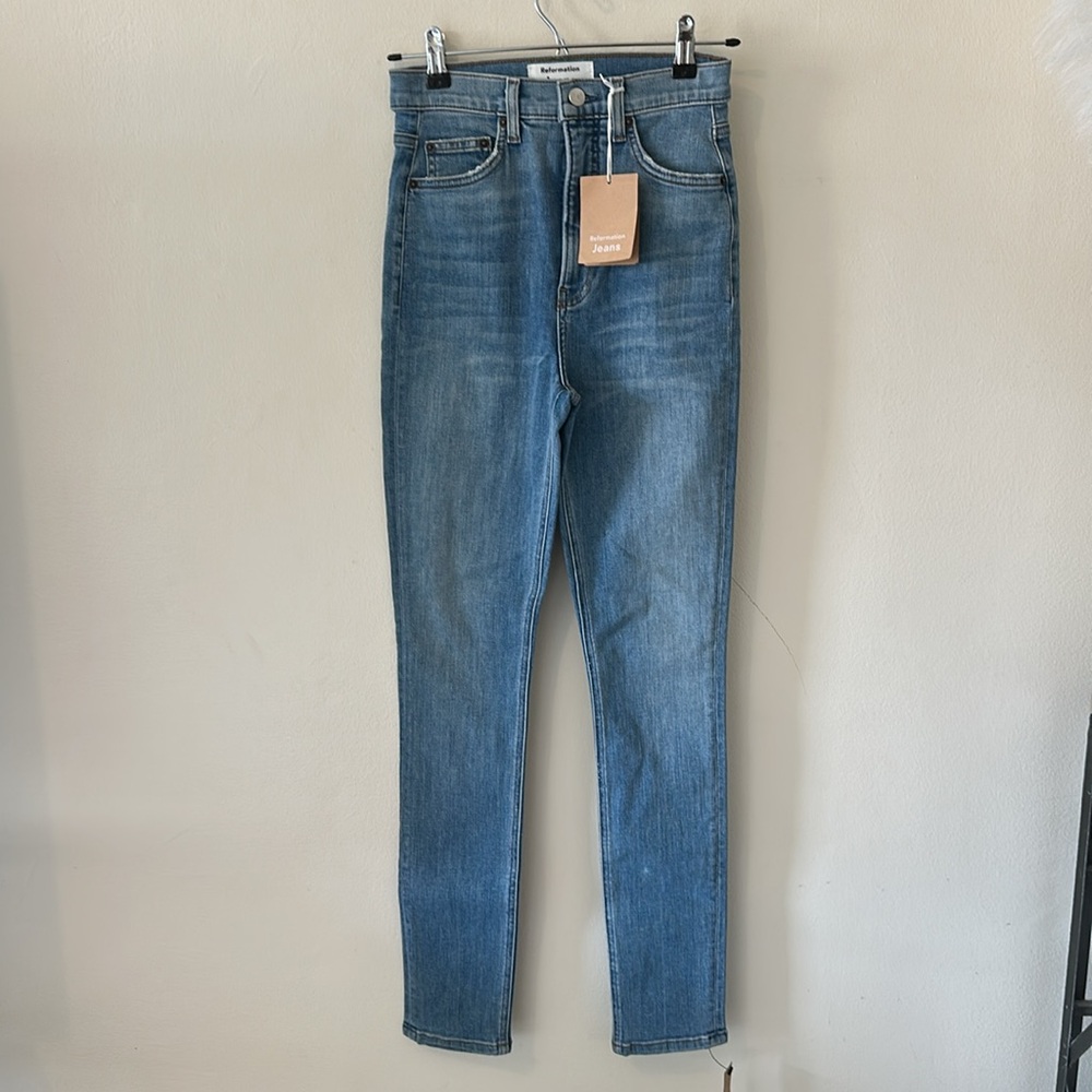 Reformation NWT Denim Bundle - Size 23 + 24 - Picture 14 of 16